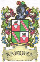 Escudo de la familia Raverta